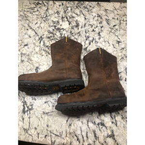 Cat Footwear Men's Revolver Pull-on Steel Toe Construction Boot Sz 11 BROWN